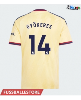 Günstige Arsenal Viktor Gyokeres #14 3rd trikot 2026-27 Kurzarm